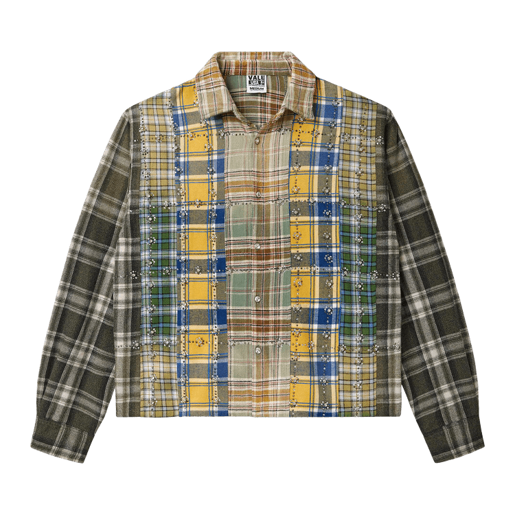 Vale Forever Earth Day Flannel "Green/Patchwork"
