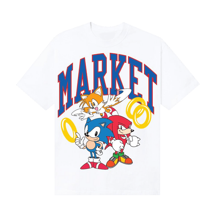 Market x Sonic Group T-Shirt "White"