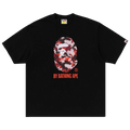 BAPE Map Camo By Bathing Ape Relaxed Fit Tee "Black"