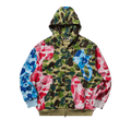 BAPE ABC Camo Patchwork Relaxed Fit Zip Hoodie "Multicolor"