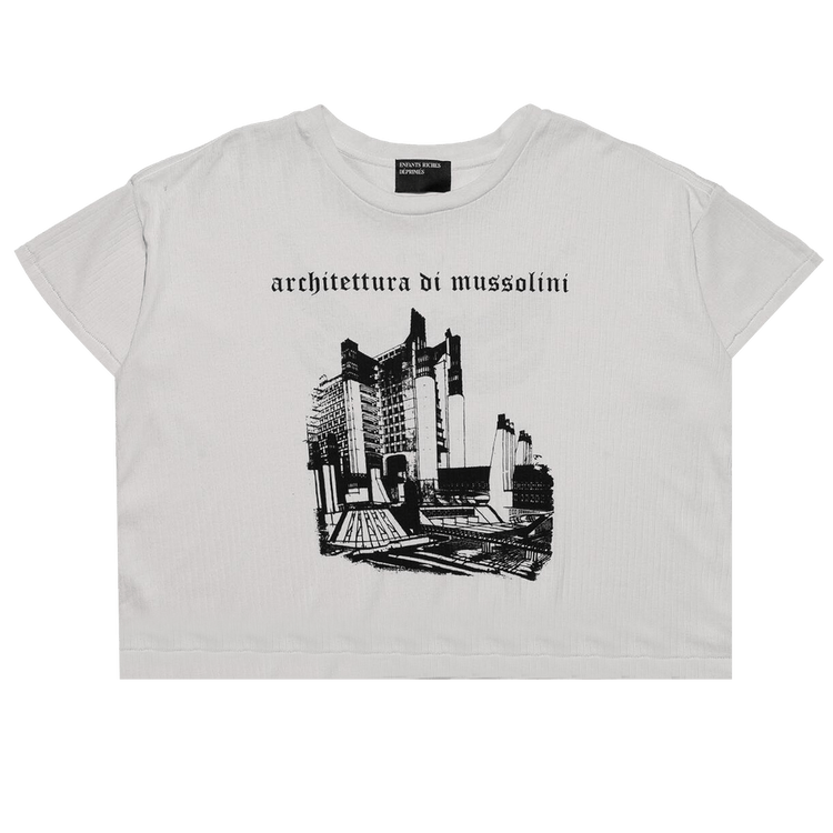 Enfants Riches Déprimés Tabac Rat Mesh Shirt "Faded White"