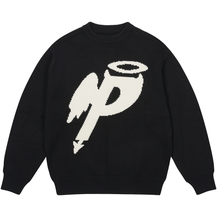 Palace P Wing Knit "Black"