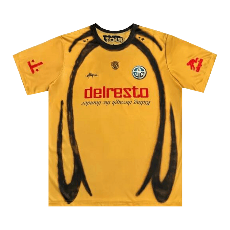 Cactus Jack by Travis Scott Germany Soccer Jersey "Yellow"