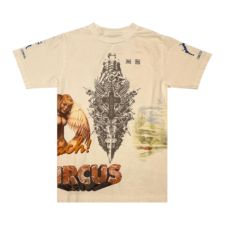 Cactus Jack by Travis Scott See The Future Tee "White"