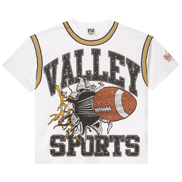 Vale Forever Classic Bling Tee "White/Brown"