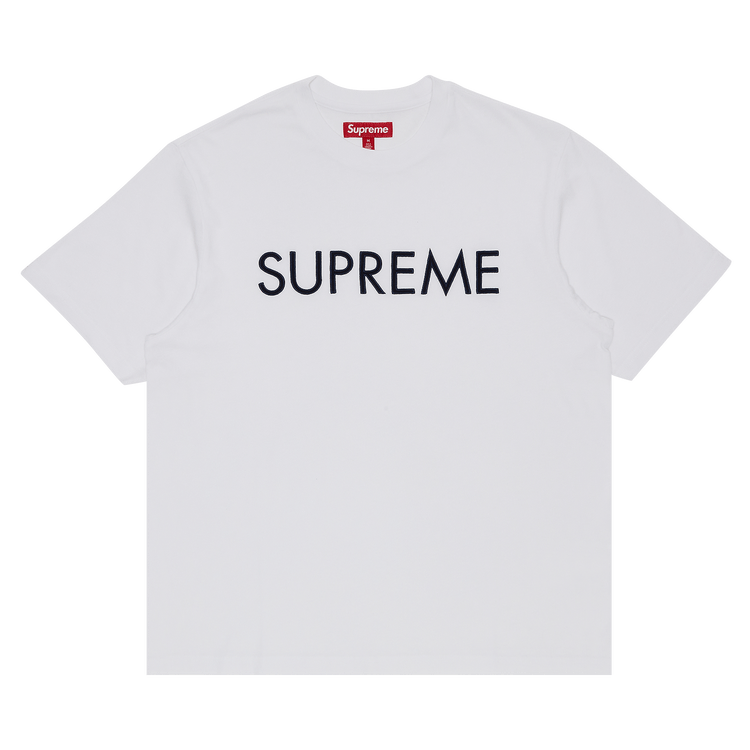 Supreme Capital Short-Sleeve Top "White"