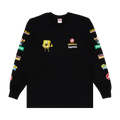 Supreme x Spongebob Squarepants x Castelli Racing Long-Sleeve Tee "Black"