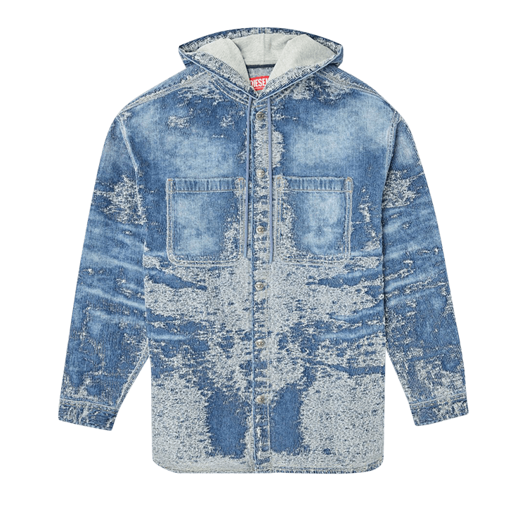 Diesel D-Dewnys-Hood-S Shirt "Denim"