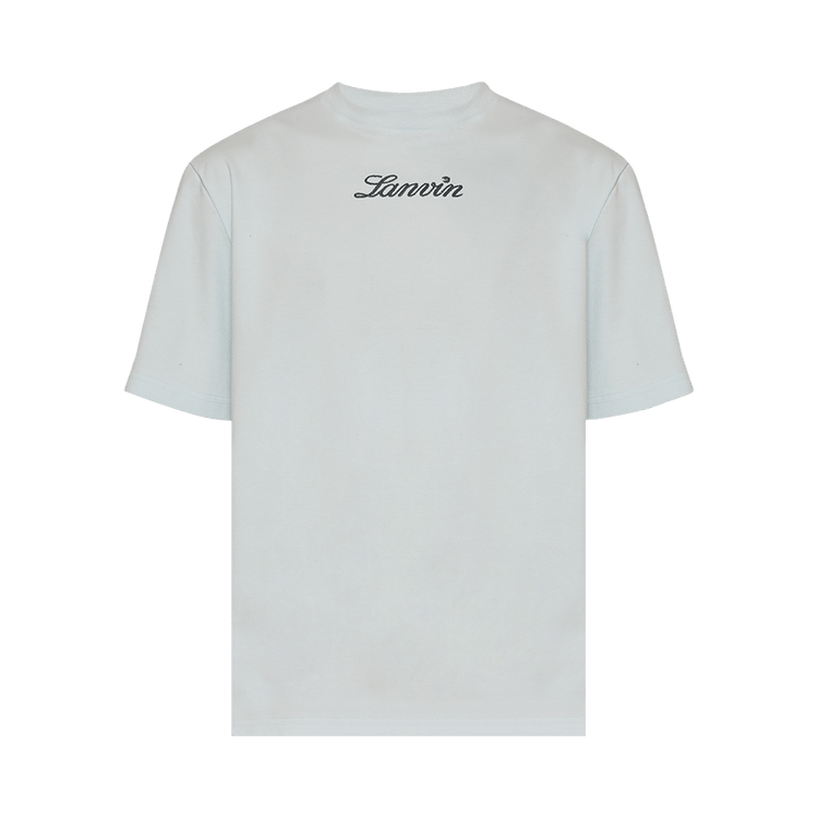 Lanvin Bouclette Logo T-Shirt "Chambray"