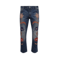BLUEMARBLE Hand Embroidered Jeans "Blue"