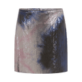 Rabanne Jupe Mini Skirt "Blue Tie-Dye"