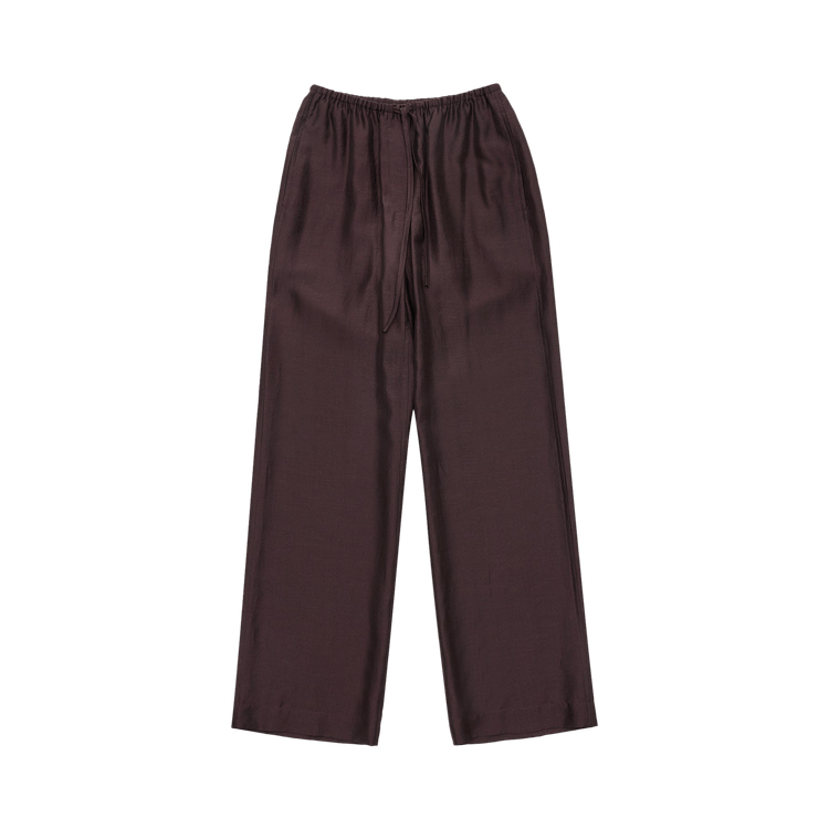 Amomento Silky Banding Pants "Grey"