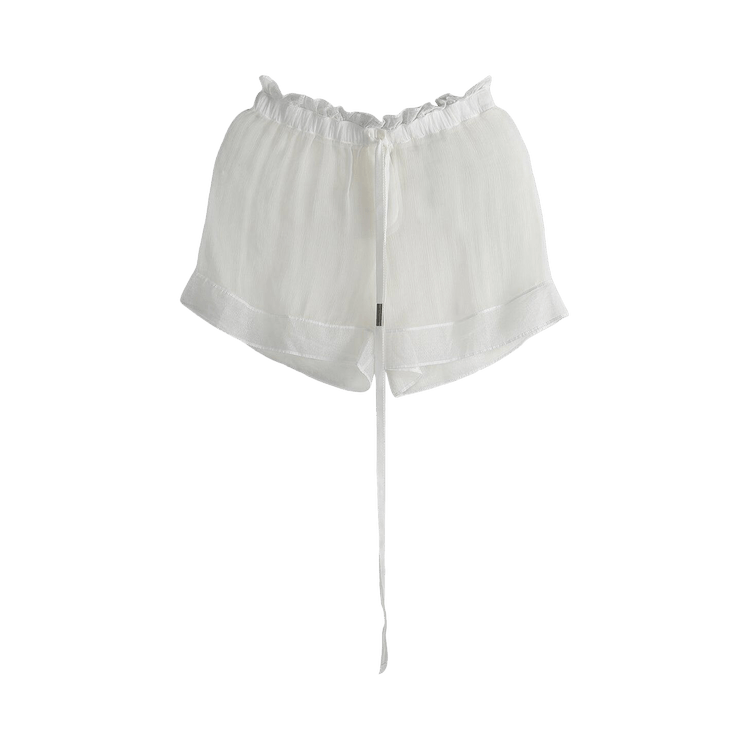 Ann Demeulemeester Lace Borders Gilla Boxer "Natural White"