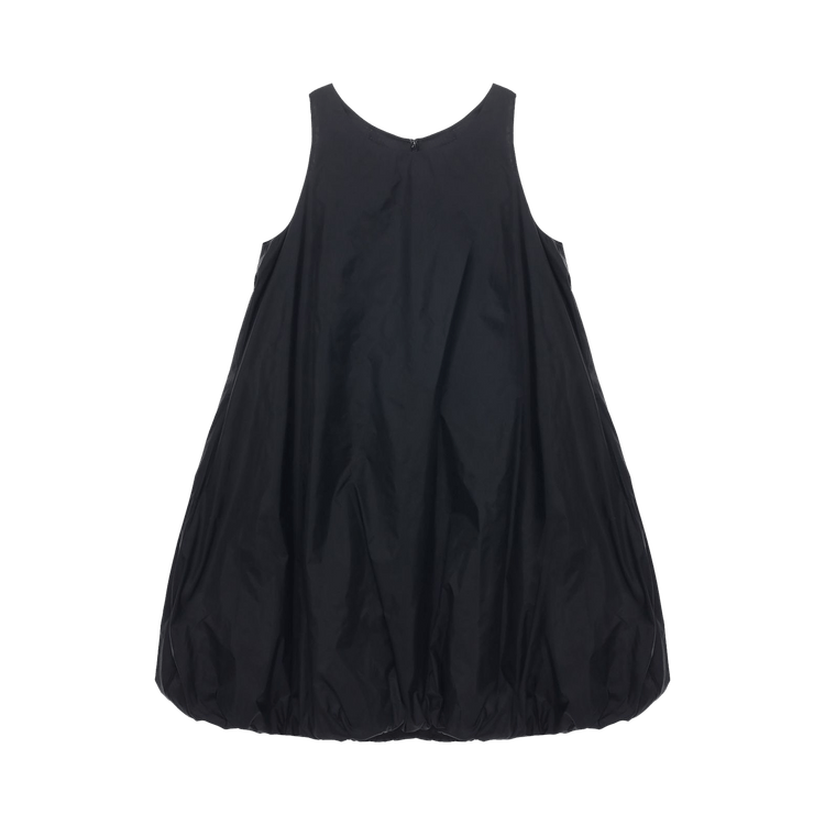 Amomento Nylon Volume Mini Dress "Black"