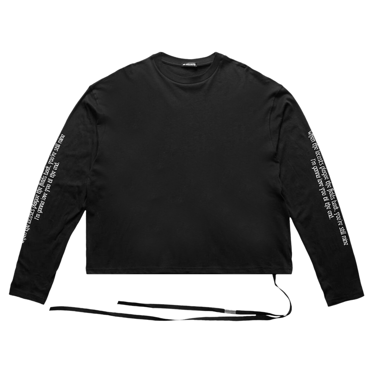 Ann Demeulemeester Emil Relax Fit Boxy T-Shirt "Faded Black"