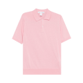 Comme des Garçons SHIRT Classic Knitted Polo Shirt "Pink"