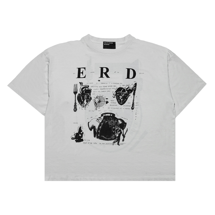 Enfants Riches Déprimés My Role In The War T-Shirt "Faded White"