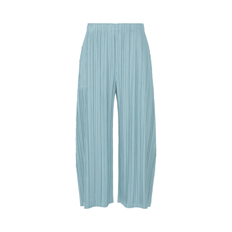 Pleats Please Issey Miyake Mellow Pleats Pants "Blue Grey"