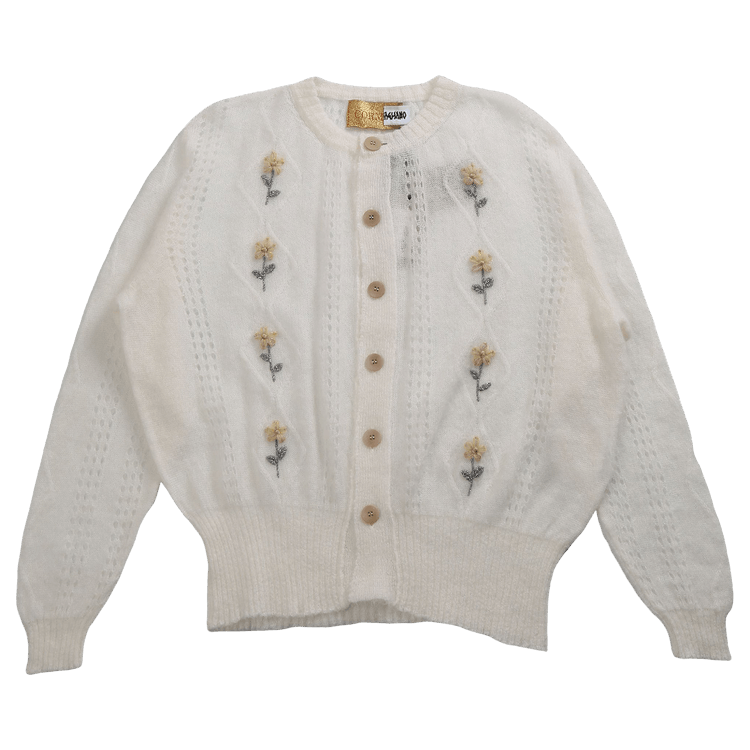 Magliano Cormagliano Mohair Cardigan "White"