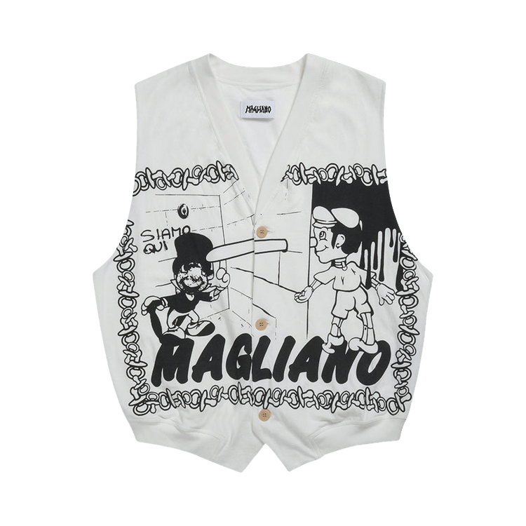 Magliano Mascotte Vest "White"