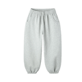 GV Gallery Blank Scrunch Sweats "Heather Grey"