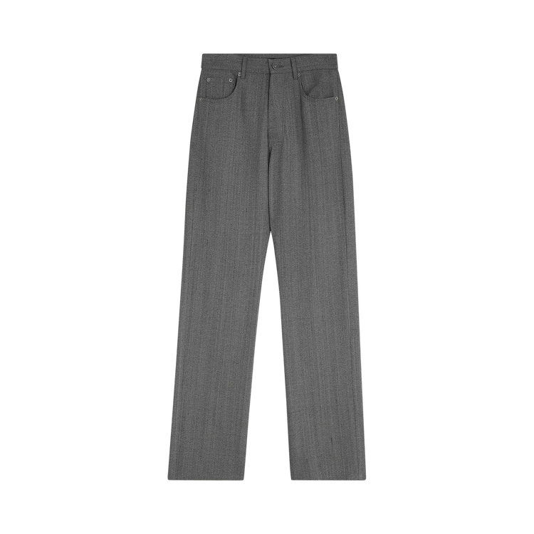 Phoebe Philo Classic Jeans "Blue Grey/Off White"