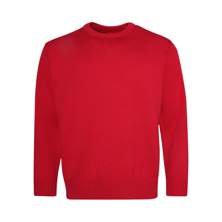 Bode Juniper Sweater "Pink/Red"