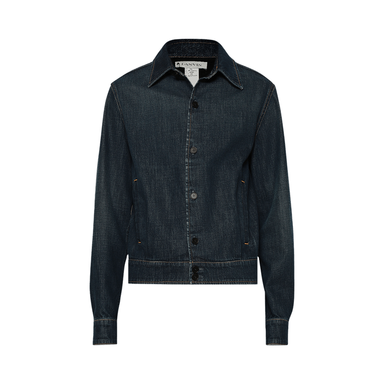 Lanvin Short Overshirt "Light Blue"