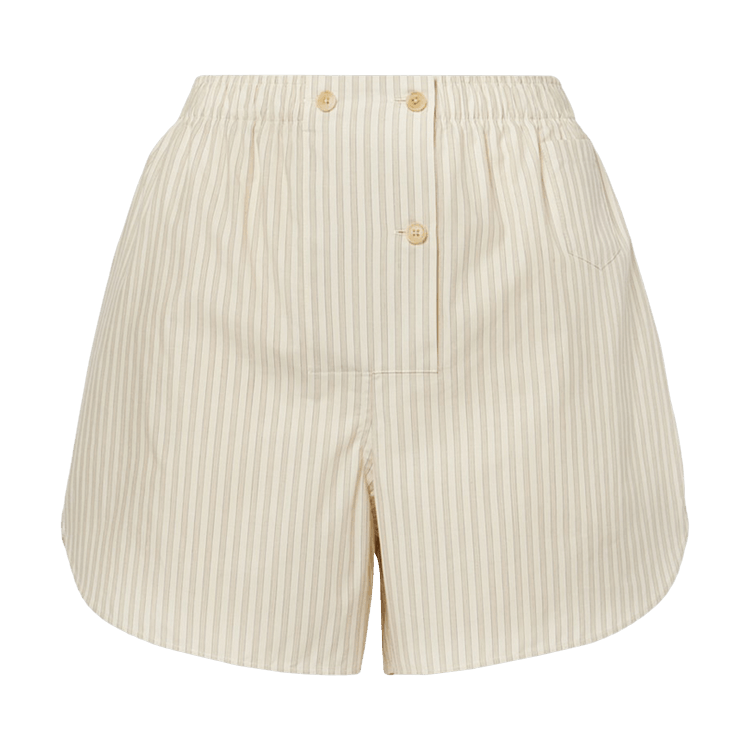 The Row Nicasia Shorts "Sage Tint/Graphite"