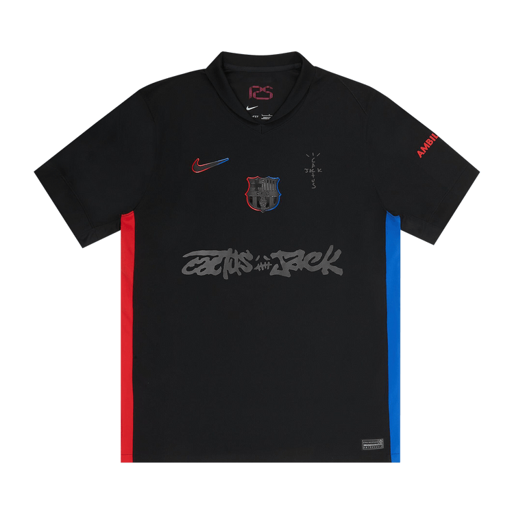 Nike FC Barcelona x Cactus Jack 2024/25 Match Away Jersey "Black"
