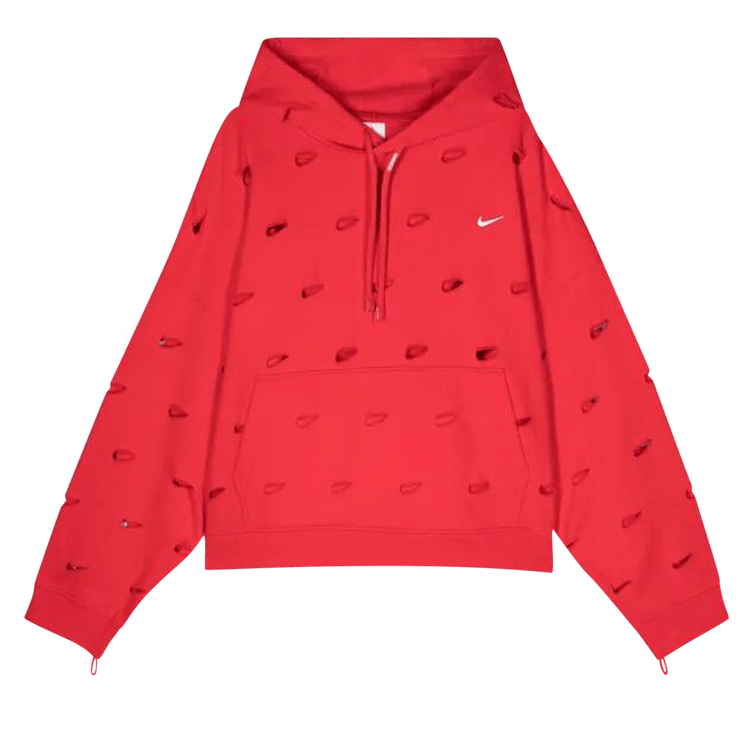 Nike x Jacquemus Swoosh Hoodie (Asia Sizing) "Red"