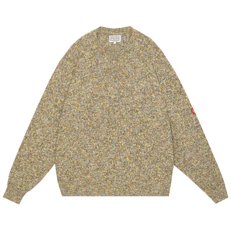 Cav Empt Mix Colours Loose Knit Sweater "Beige"