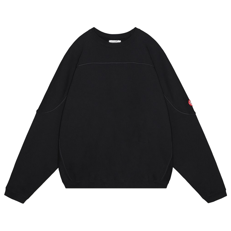Cav Empt Track Crewneck Sweatshirt "Black"