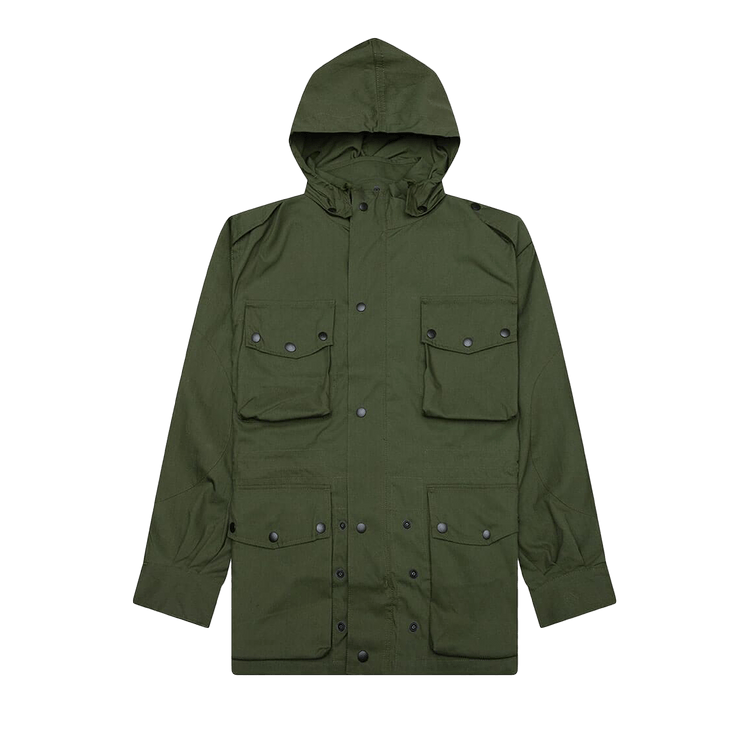 Needles C/N Oxford Field Coat "Olive"