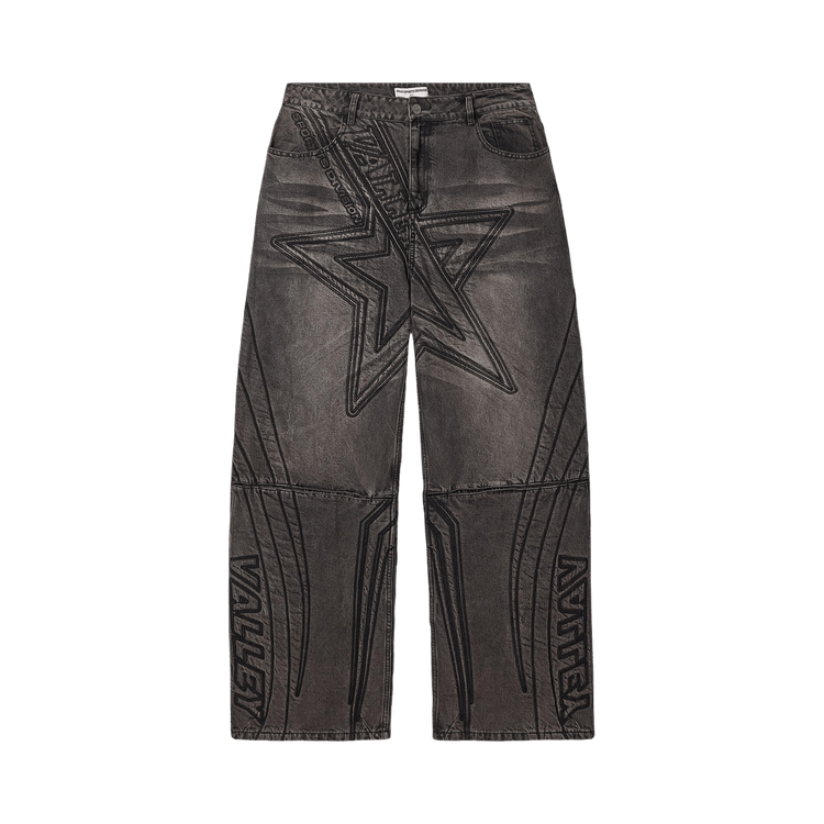Vale Forever Black Motocroxxx Pines Denim "Rinsed/Black"