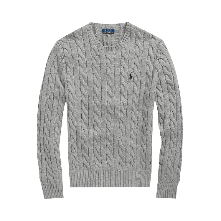 Polo Ralph Lauren Long-Sleeve Pullover "Fawn Grey Heather"