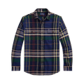 Polo Ralph Lauren Brushed Flannel Long-Sleeve Sport Shirt "Navy/Wine/Multicolor"