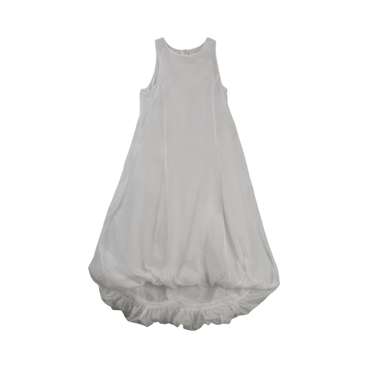 Amomento Sheer Volume Dress "White"