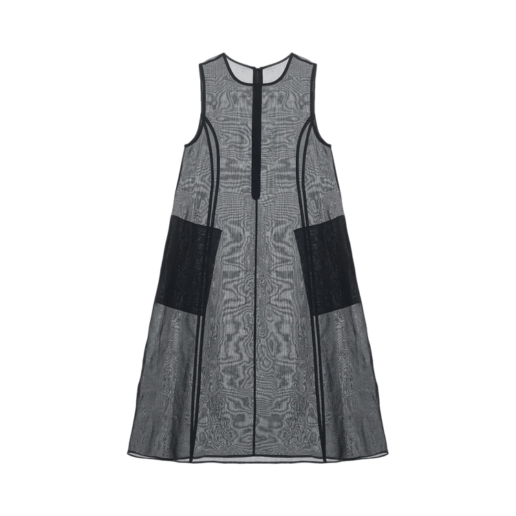 Amomento Sheer Long Dress "Black"