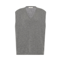 The Row Kossy Top "Medium Grey Melange"
