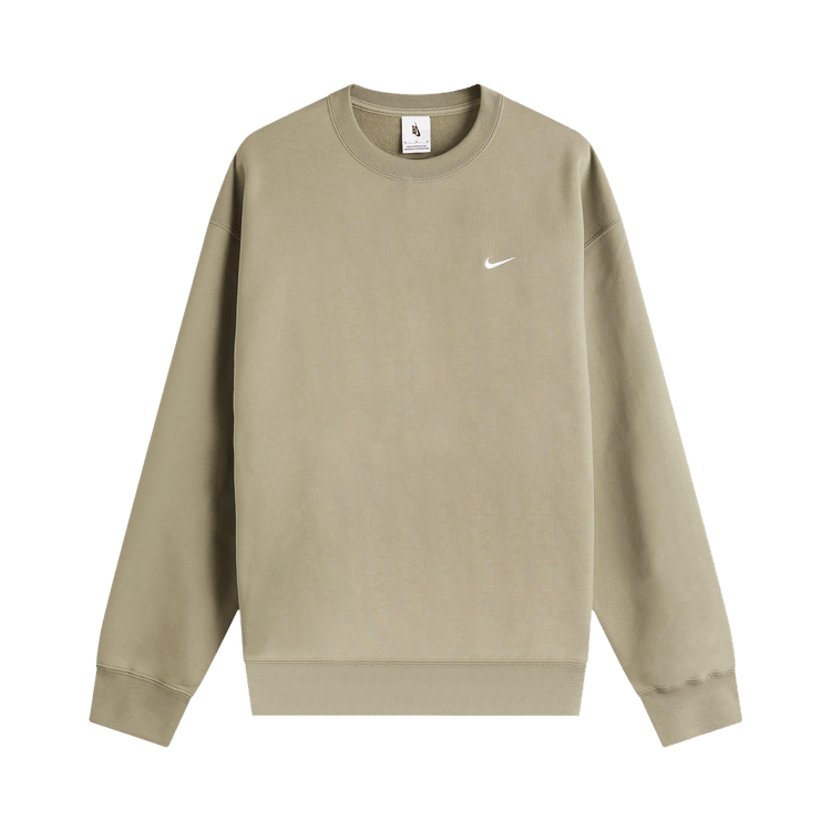 Nike Solo Swoosh Fleece Crewneck "Army"