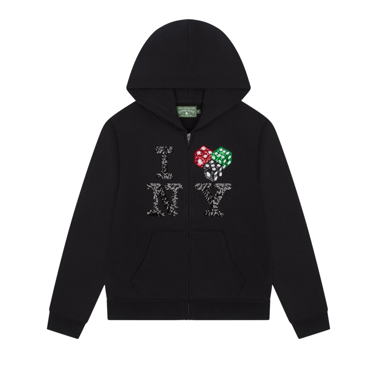 Denim Tears Cee-Lo NY Zip Hoodie "Black"
