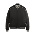 Kith & Kin Vance Satin Bomber Jacket "Black"