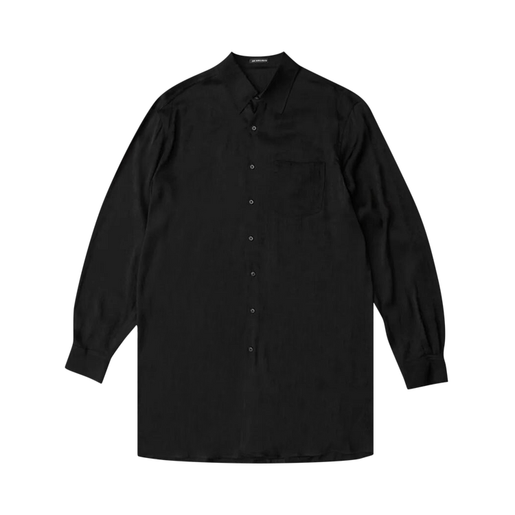 Ann Demeulemeester Valere Long Relax Fit Shirt "Black"