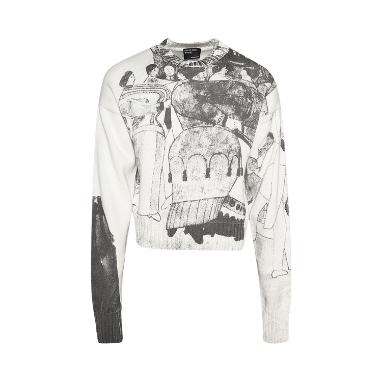 Enfants Riches Déprimés The Ballroom Dance Sweater "White"