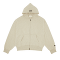 Fear of God Essentials Classic Full Zip Hoodie "Heather Stone"