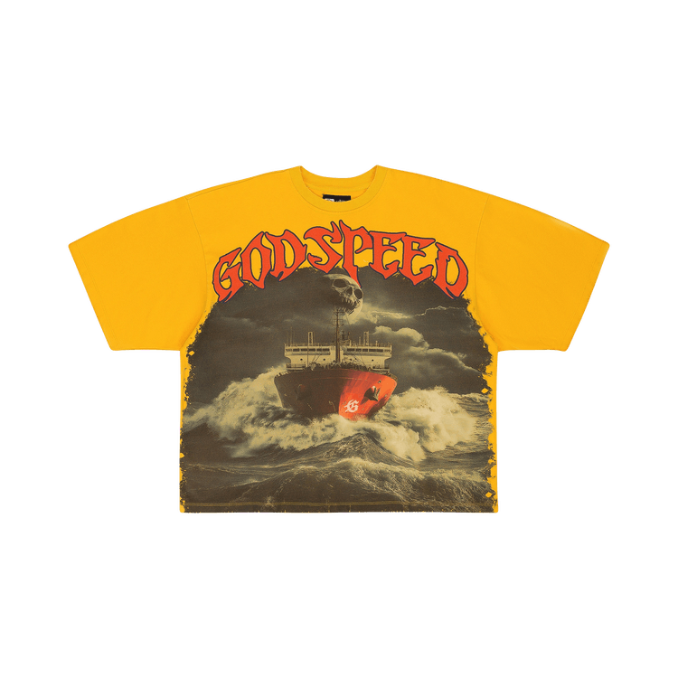 Godspeed Sea Sick T-Shirt "Yellow"