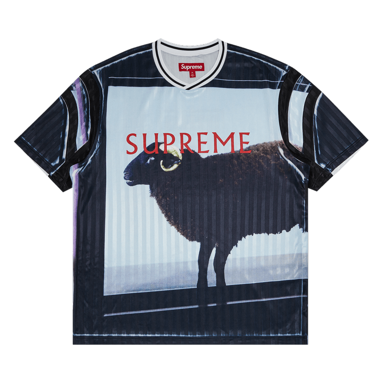 Supreme x Damien Hirst Soccer Jersey "Black"