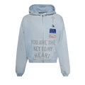 Paly Hollywood Zanucks Zip Hooded Sweatshirt "Baby Blue"