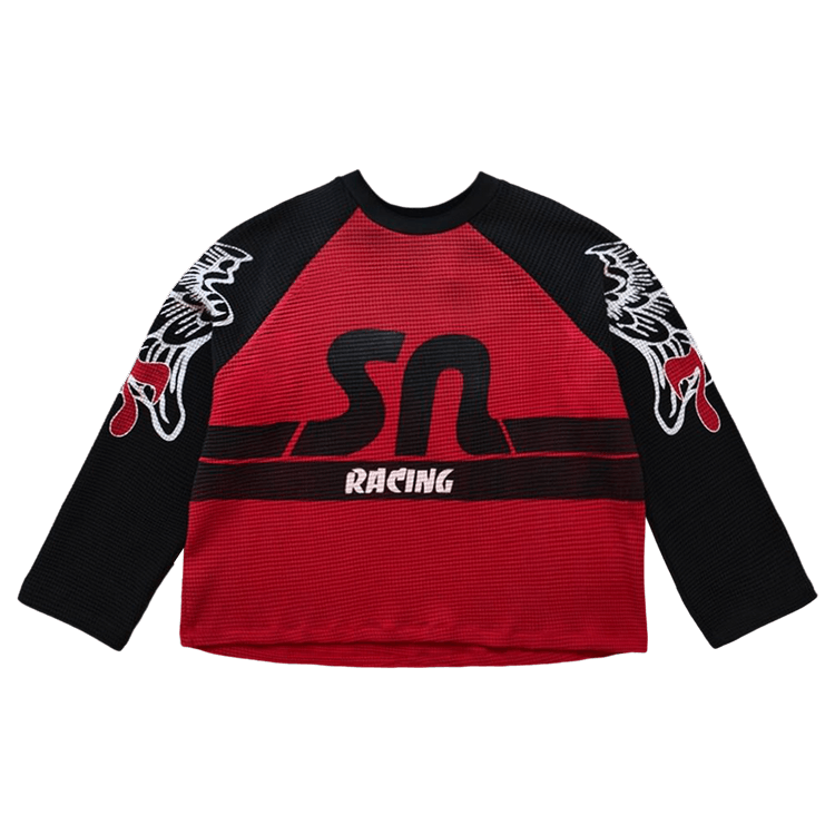 Satoshi Nakamoto Wings Long-Sleeve "Red"